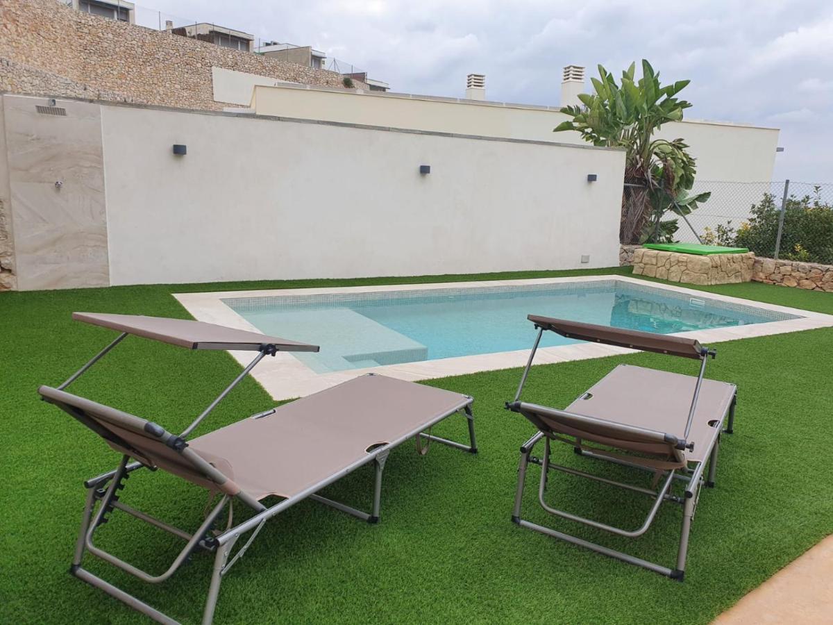 Chalet Con Piscina Privada Valencia Bagian luar foto